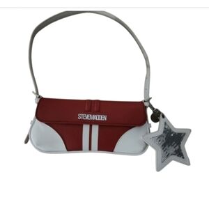 Steve Madden Red & White Mini Shoulder Bag – Never Used